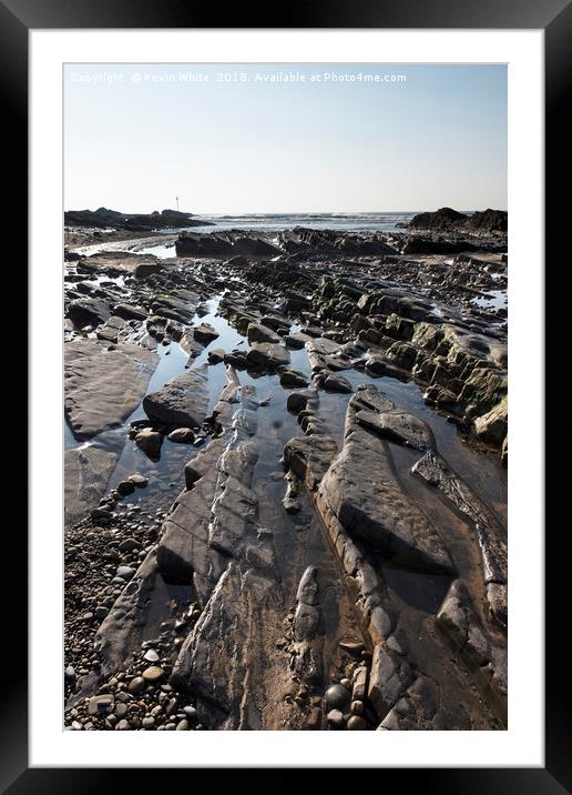 Cornwalls best beaches Framed Mounted Print by Kevin White
