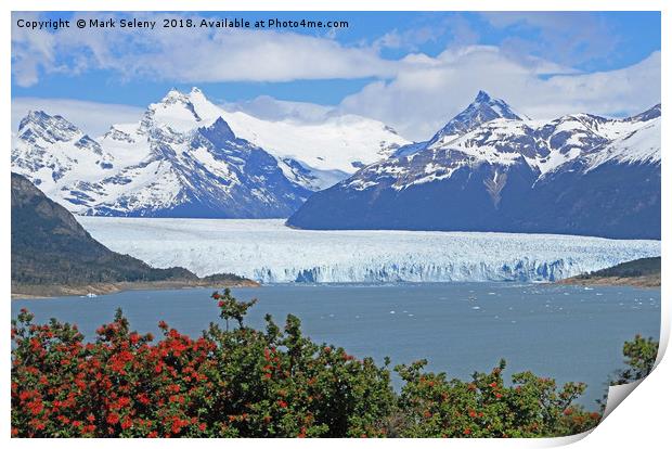 Perito Moreno Glacier  Print by Mark Seleny