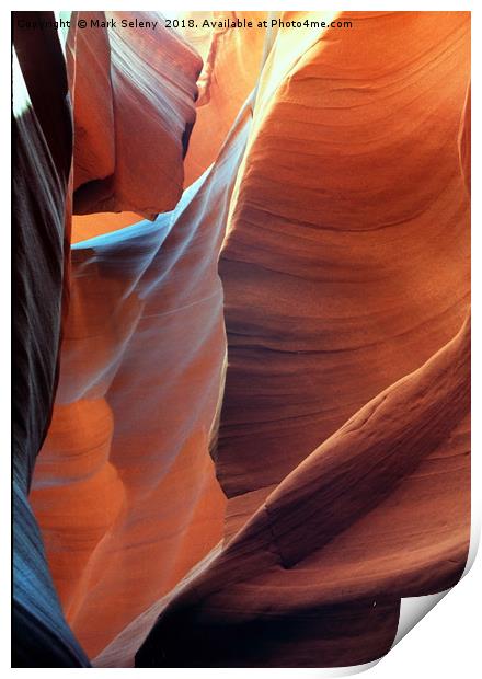 All colors of Antelope Canyon-2 Print by Mark Seleny