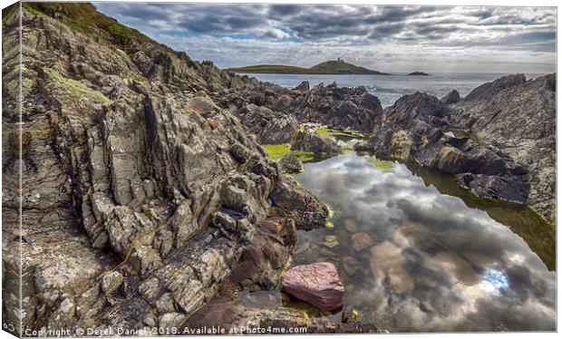 Ballycotton, Co. Cork, Eire Canvas Print by Derek Daniel