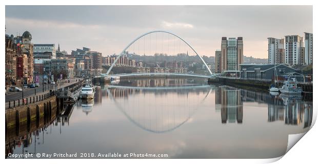 Millennium Bridge Print by Ray Pritchard