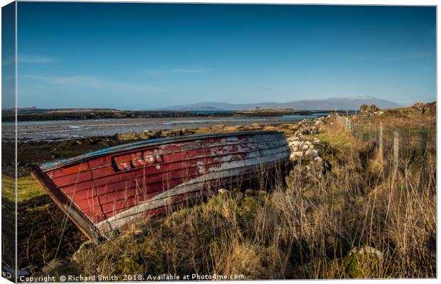 The wreck of WK61 #4 Canvas Print by Richard Smith