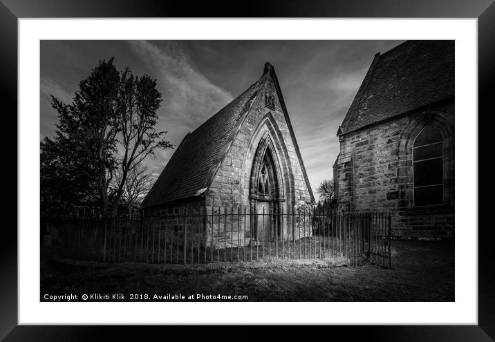 Strathblane Parish Church Framed Mounted Print by Angela H
