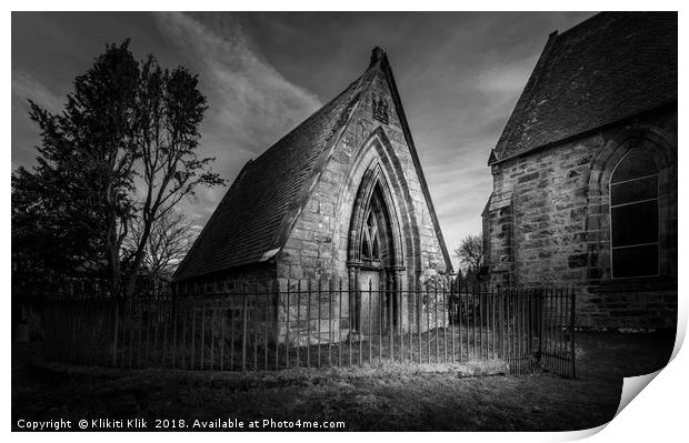 Strathblane Parish Church Print by Angela H