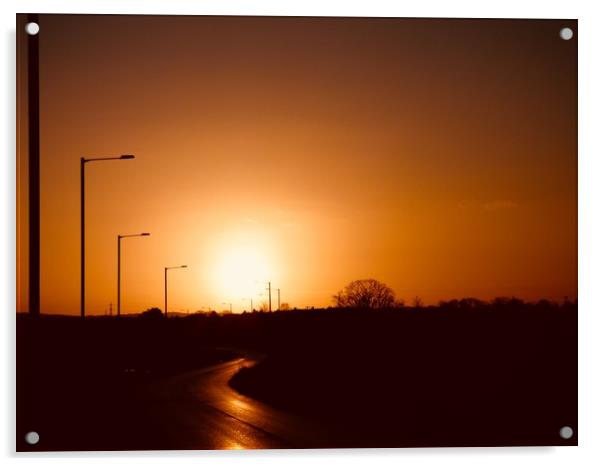 Sunrise  Acrylic by George Greenall