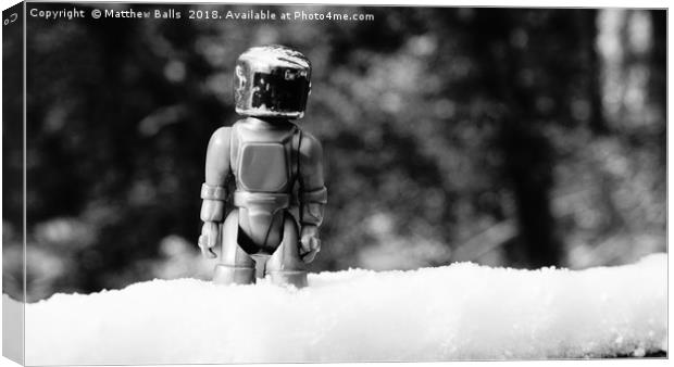    A Spaceman came Traveling Canvas Print by Matthew Balls