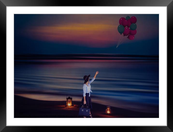 Letting Go  Framed Mounted Print by Heaven's Gift xxx68