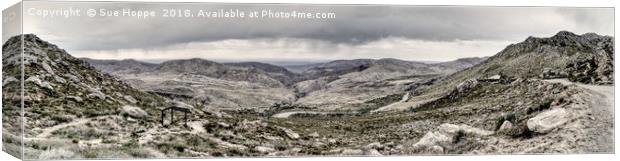 Swartberg Pass, South Africa Canvas Print by Sue Hoppe
