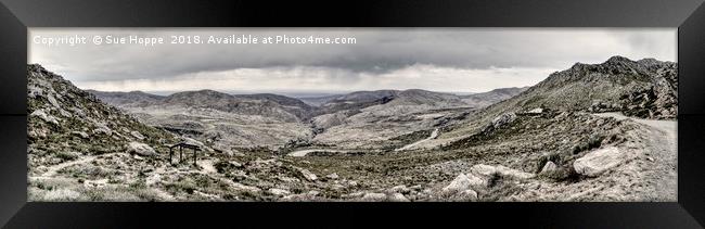 Swartberg Pass, South Africa Framed Print by Sue Hoppe