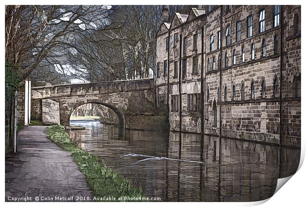 The Old Mill Print by Colin Metcalf