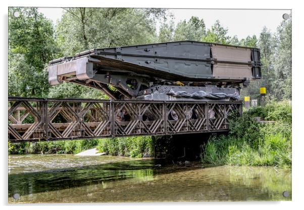 Sappers Titan carrying No10 Bridge Acrylic by Oxon Images