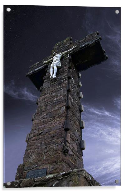Corrin Cross Acrylic by Declan Howard