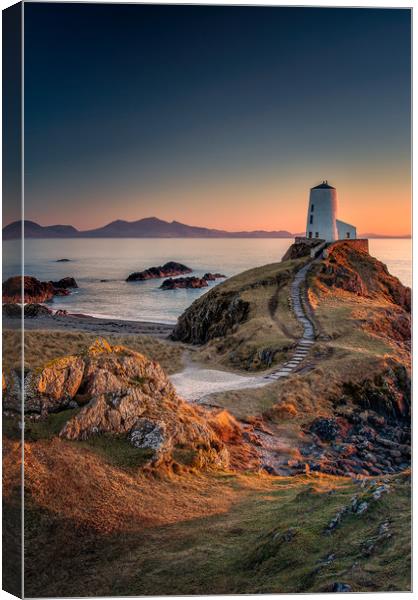 To the Lighthouse Canvas Print by Paul Andrews