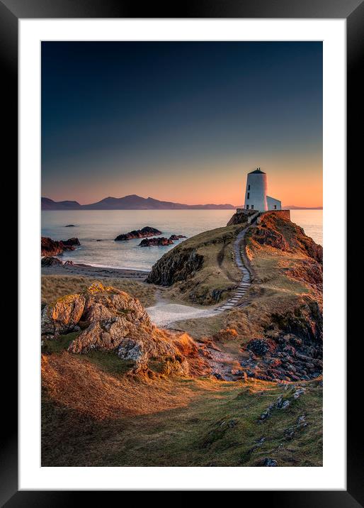 To the Lighthouse Framed Mounted Print by Paul Andrews