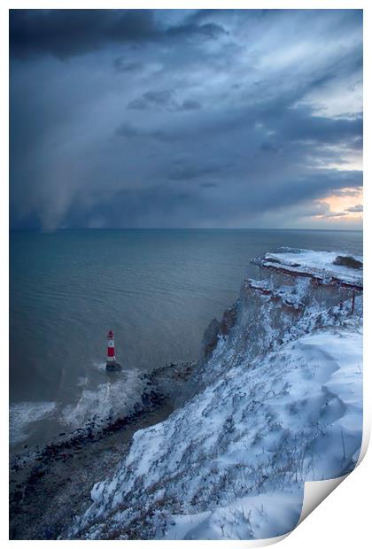 Beachy Head  Print by Phil Clements