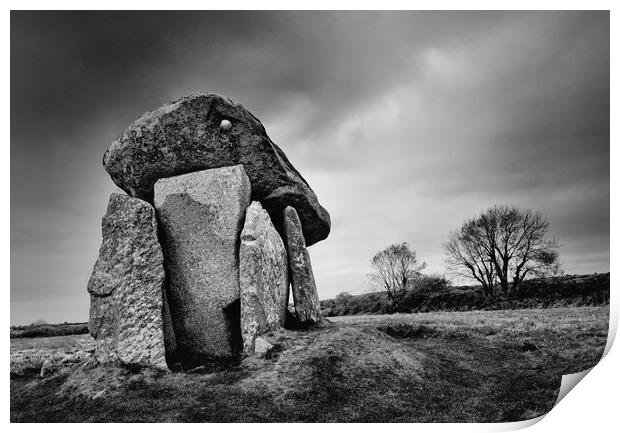 Trethevy Quoit                                     Print by Helen Cullens