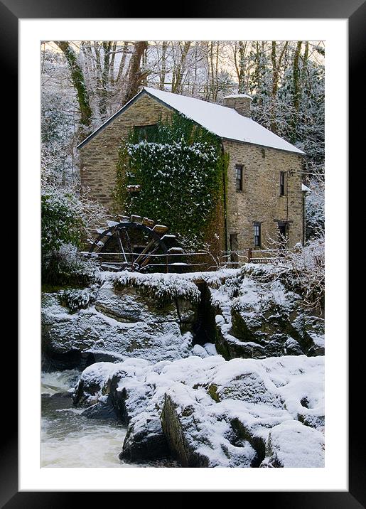 The Old Mill Framed Mounted Print by Mark Robson
