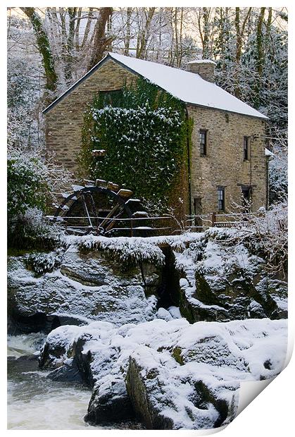 The Old Mill Print by Mark Robson