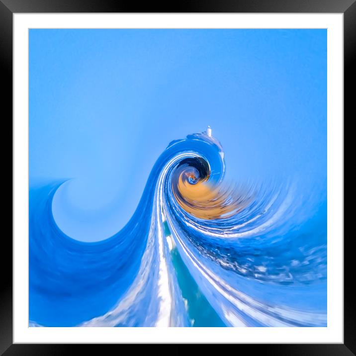 Serenity in Motion Framed Mounted Print by Beryl Curran