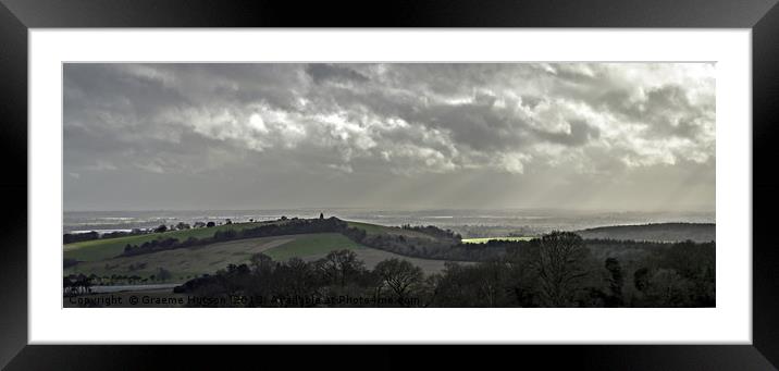 Hanaker Windmill in Colour  Framed Mounted Print by Graeme Hutson