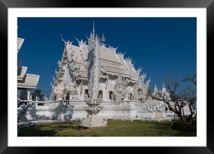 Wat Rong Khun #2 Framed Mounted Print by Annette Johnson