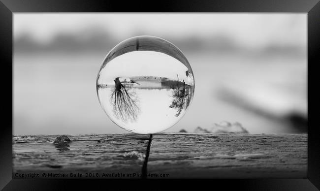 Looking Out From Within Framed Print by Matthew Balls