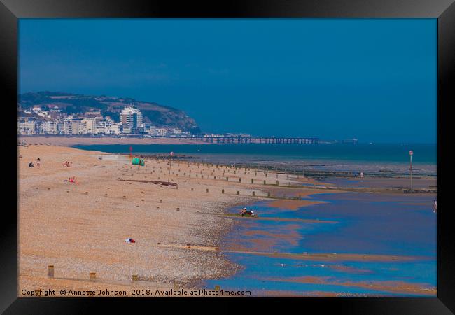 Seaside #13 Framed Print by Annette Johnson