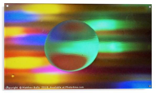               Future World Bubble Acrylic by Matthew Balls