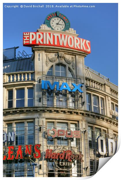 The Printworks, Manchester Print by David Birchall