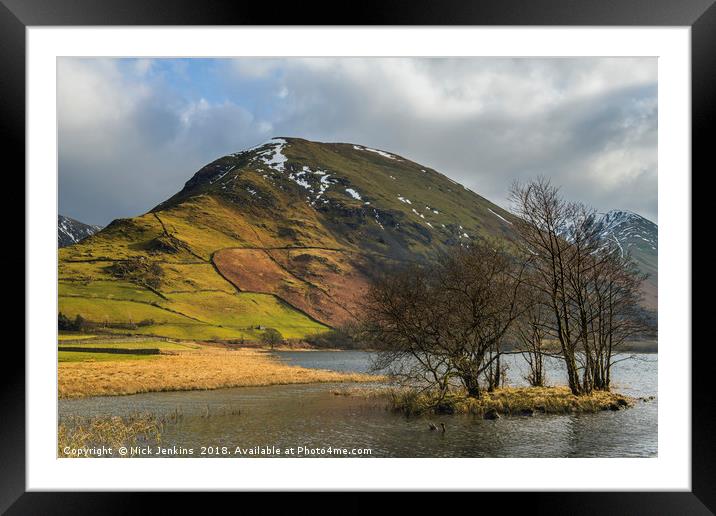 Brothers Water and Hartsop Dodd Lake District Nati Framed Mounted Print by Nick Jenkins