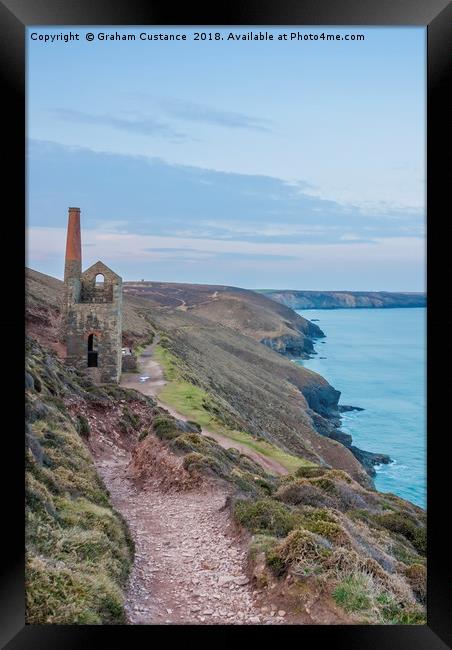 Wheal Coates Framed Print by Graham Custance