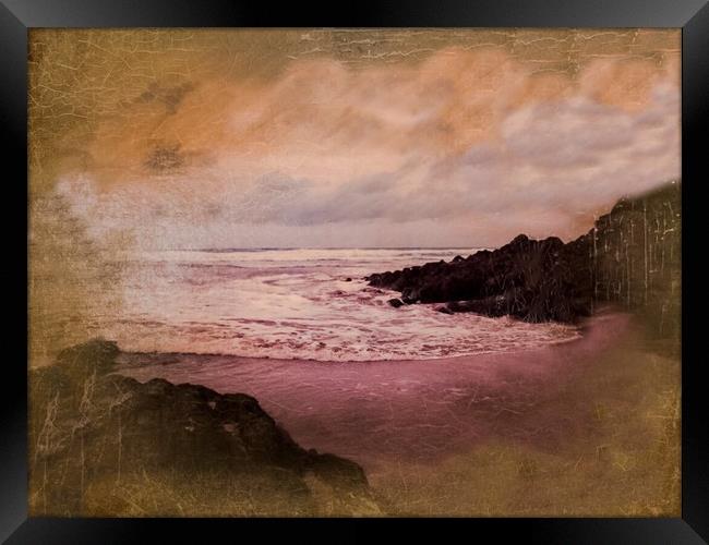 Majestic Woolacombe Beach  Framed Print by Beryl Curran