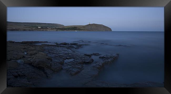 Kimmeridge bay in Dorset Framed Print by Ian Middleton