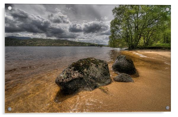 Loch Rannoch Acrylic by Mark Robson