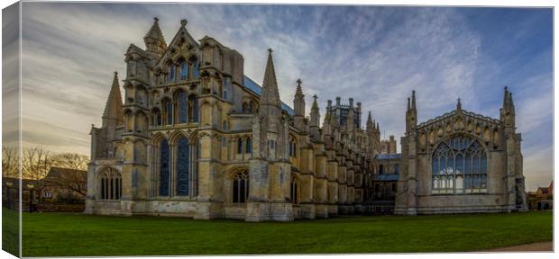 Ely Cathedral Canvas Print by Kelly Bailey