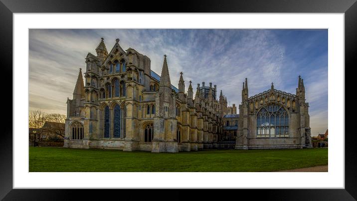Ely Cathedral Framed Mounted Print by Kelly Bailey