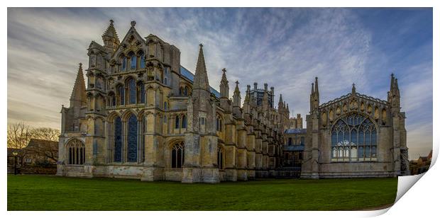 Ely Cathedral Print by Kelly Bailey