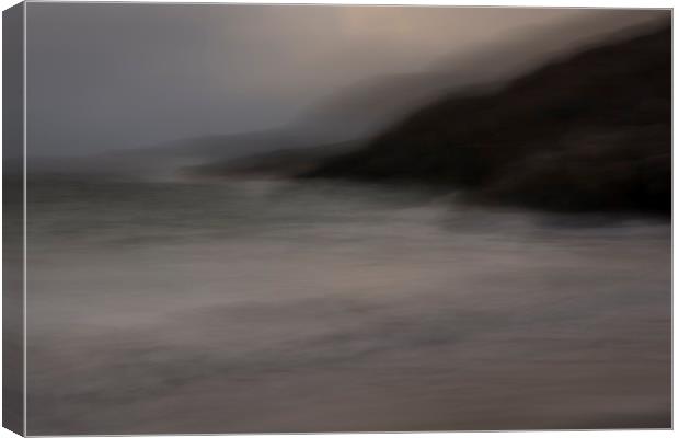 Dusk at Achmelvich Canvas Print by Michael Houghton