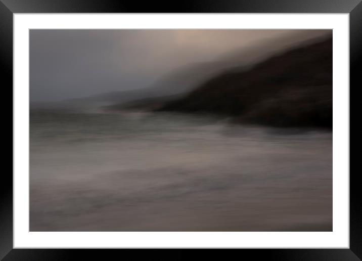 Dusk at Achmelvich Framed Mounted Print by Michael Houghton