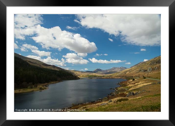 Capel Curig Framed Mounted Print by Bob Hall