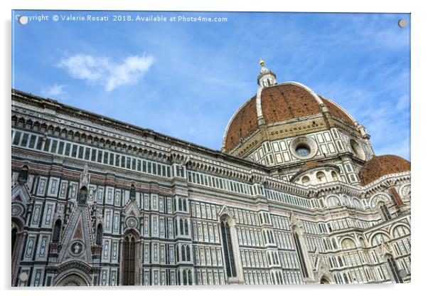 Florence Duomo Acrylic by Valerio Rosati
