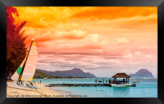 Enchanting Mauritius: Island of Many Cultures Framed Print by Gilbert Hurree