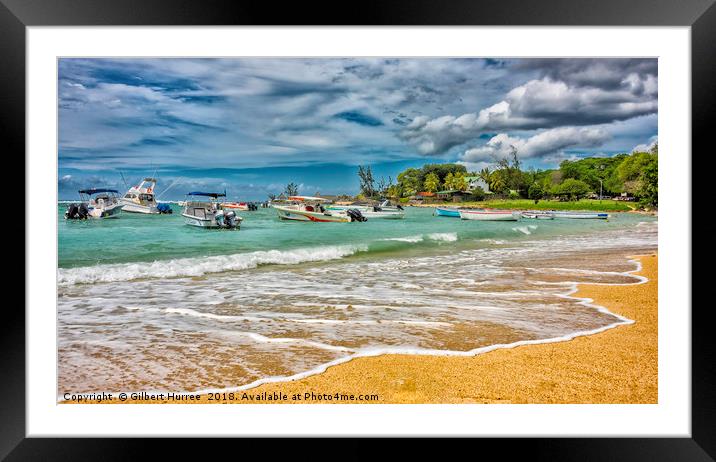 Mauritius: A Melting Pot of Cultures Framed Mounted Print by Gilbert Hurree