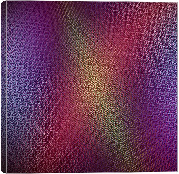 Neon colorful magic deep shine design Canvas Print by Roman Zajíc