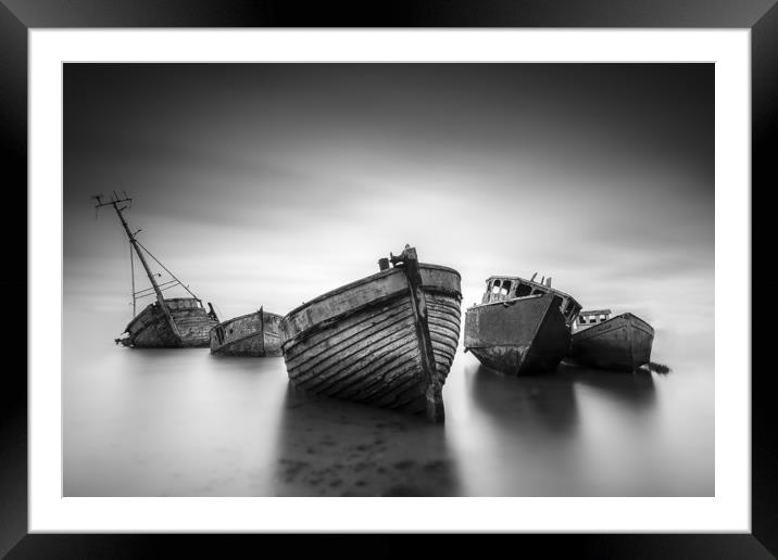 the ghost fleet Framed Mounted Print by Emanuel Ribeiro
