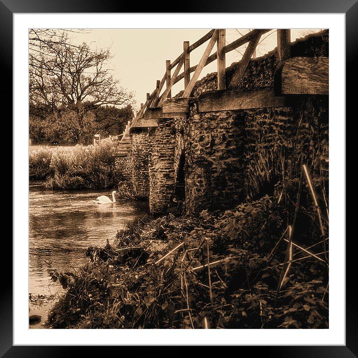River View Framed Mounted Print by Chris Manfield