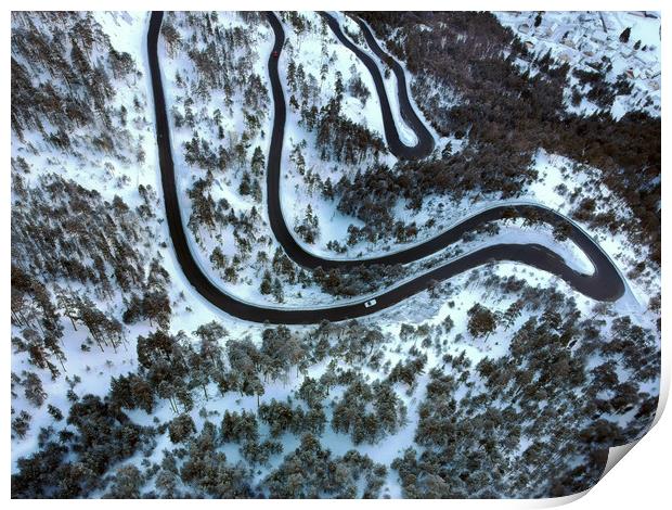 Switchback Print by Dave Wragg