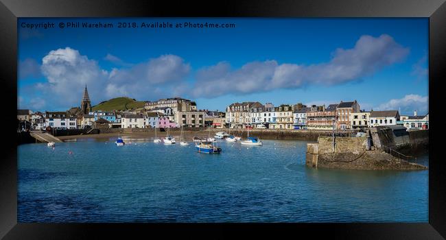 Ilfracombe Harbour Framed Print by Phil Wareham