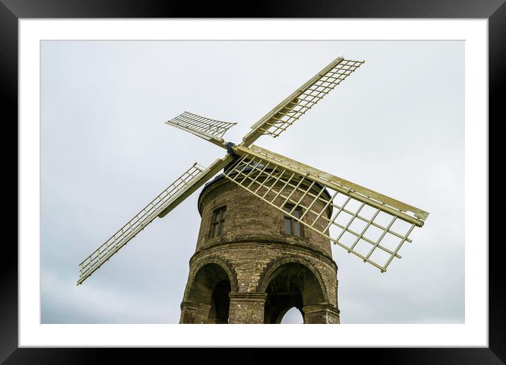 Chesterton windmill Framed Mounted Print by Wael Attia