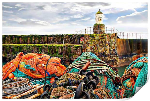 Pittenweem Print by JC studios LRPS ARPS